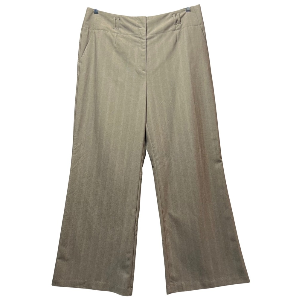 East 5th Wide Leg Herringbone Career Dress Pants Size 16 Business‎ Trousers